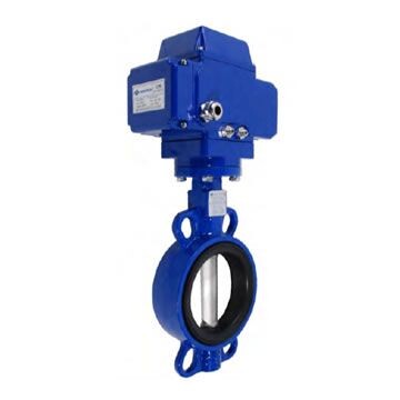 HFT 220 V Elektrik Aktüatörlü Wafer Tip Kelebek Vana DN 40 - 2