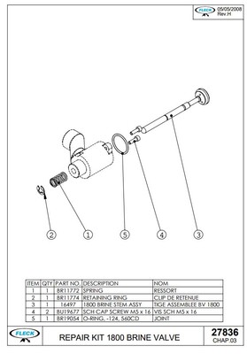 Fleck - Fleck KIT78 1800 Tuz Dirseği Takımı Fleck - Fleck KIT78 1800 Tuz Dirseği Takımı