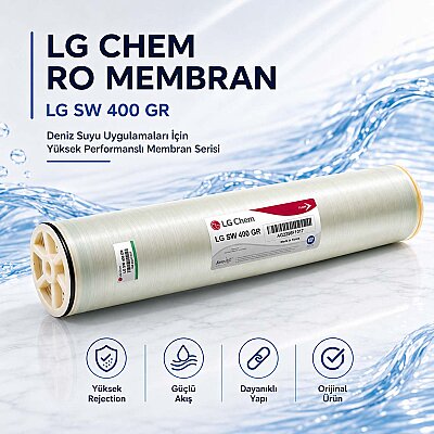 LG Ro Membran 8040 SW 400 GR - Lg