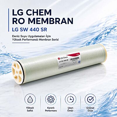 LG RO Membran 8040 SW 440 SR - 1