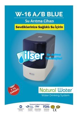 W16/B Natural Water 5 Aşamalı Pompasız Su Arıtma Cihazı