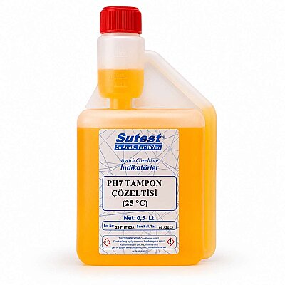 Sutest Ph Tampon Çözeltisi 7 (500cc) - Sutest