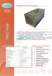 Portatif Ozon Jeneratörü TKZ-P98 Serisi - 2