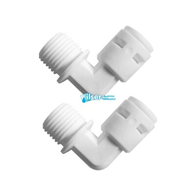 - Quick 4/6 4/6 Dişli Dirsek  - Quick 4/6 4/6 Dişli Dirsek