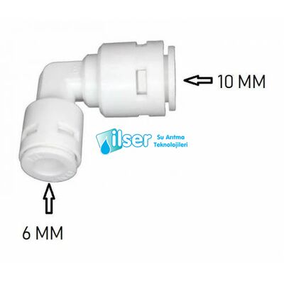 Fittings, 3/8”-T , 1/4”-P, Quick