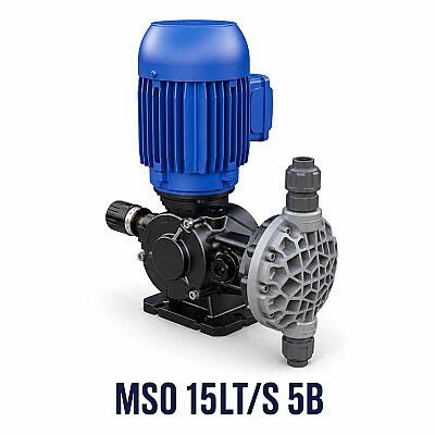 Seko Ms0 Serisi 15 lt/s, 5 bar, PP Diyaframlı Dozaj Pompası - Seko