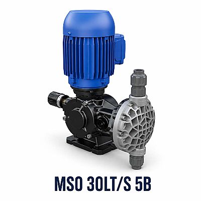 Seko Ms0 Serisi 30 lt/s, 5 bar, PP Diyaframlı Dozaj Pompası - 1