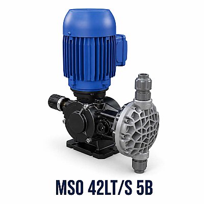 Seko Ms0 Serisi 42 lt/s, 5 bar, PP Diyaframlı Dozaj Pompası - Seko