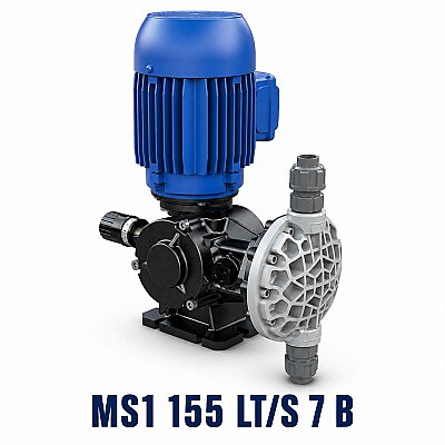 Seko Ms1 Serisi 155 lt/s, 7 bar, PP Diyaframlı Dozaj Pompası - Seko