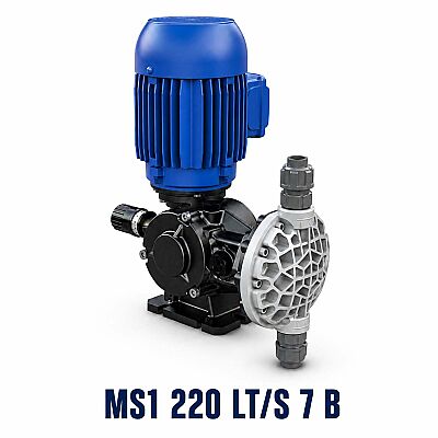 Seko Ms1 Serisi 220 lt/s 7 bar, PP Diyaframlı Dozaj Pompası - 1