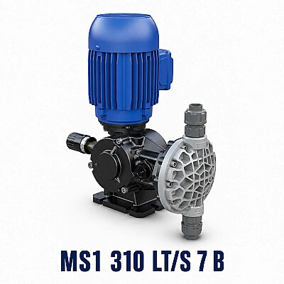 Seko Ms1 Serisi 310 lt/s 7 bar, PP Diyaframlı Dozaj Pompası - Seko