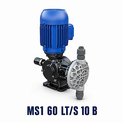 Seko Ms1 Serisi 60 lt/s 10 bar, PP Diyaframlı Dozaj Pompası - Seko