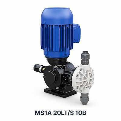 Seko Ms1A Serisi 20 lt/s, 10 bar, PP Diyaframlı Dozaj Pompası - 1