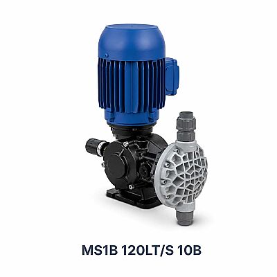 Seko Ms1B Serisi 120 lt/s, 10 bar, PP Diyaframlı Dozaj Pompası - 1