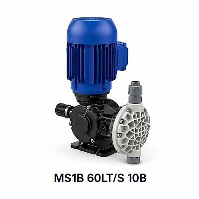 Seko Ms1B Serisi 60 lt/s, 10 bar, PP Diyaframlı Dozaj Pompası - 1