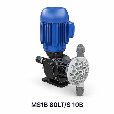 Seko Ms1B Serisi 80 lt/s, 10 bar, PP Diyaframlı Dozaj Pompası - Seko