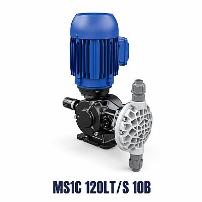 Seko Ms1C Serisi 120 lt/s 10 bar, PP Diyaframlı Dozaj Pompası - 1