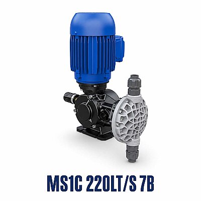 Seko Ms1C Serisi 220 lt/s 7 bar, PP Diyaframlı Dozaj Pompası - Seko