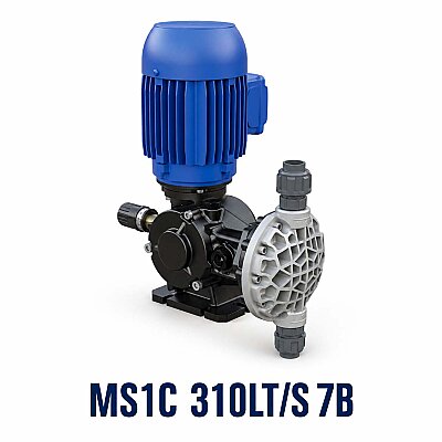 Seko Ms1C Serisi 310 lt/s 7 bar, PP Diyaframlı Dozaj Pompası - Seko