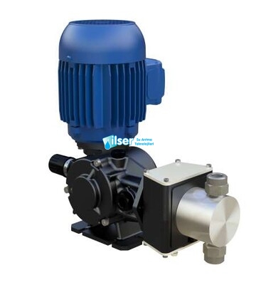 Seko MSV SS316 Serisi 20 lt/s, 5 bar, PP Diyaframlı Dozaj Pompası - 2