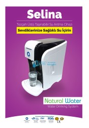 Natural Water - Selina Tezgah Üstü Taşınabilir Atığı olmayan Su Arıtma Cihazı Natural Water - Selina Tezgah Üstü Taşınabilir Atığı olmayan Su Arıtma Cihazı