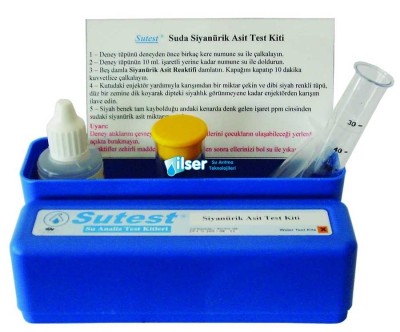 Sutest - Sutest Siyanürik Asit Test Kiti Sutest - Sutest Siyanürik Asit Test Kiti