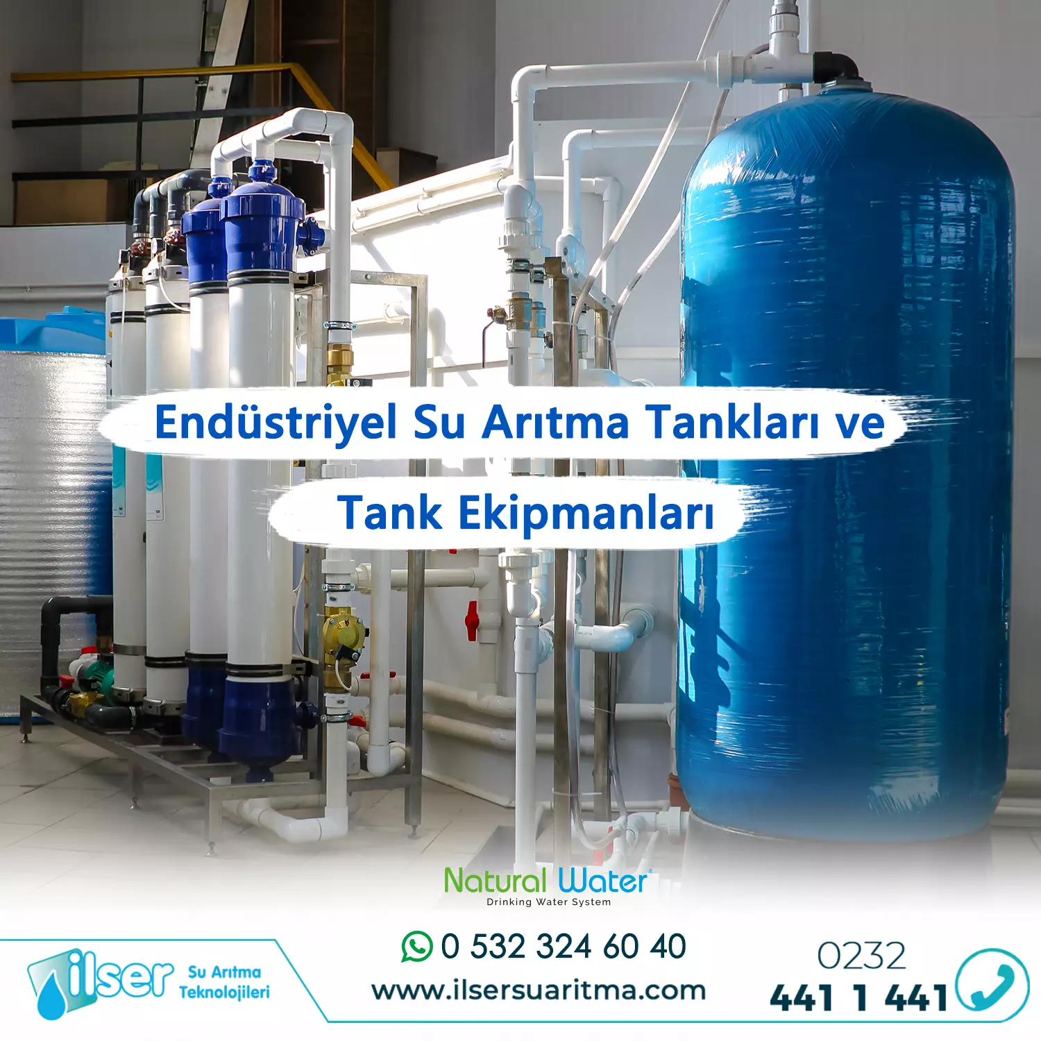  Su Arıtma Endüstriyel Tank Nedir? 