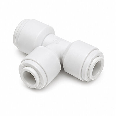Tee, 1/4” OD - 1/4” MIP - 1/4” O.D., Quick - 