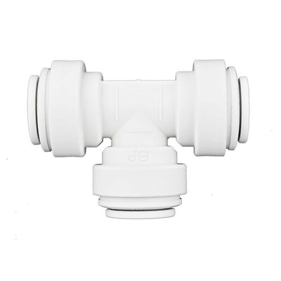 - Tee, 3/8” - 3/8” Tube O.D. 3/8”, Quick  - Tee, 3/8” - 3/8” Tube O.D. 3/8”, Quick