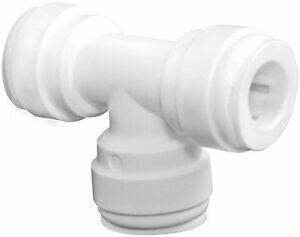 Tee, 3/8” - 3/8” Tube O.D. 3/8”, Quick - 2