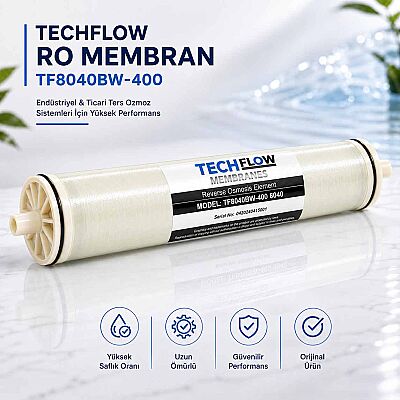 TECHFLOW RO Membran TF8040BW-400 8040 - 1