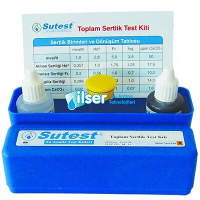 Sutest Toplam Sertlik Test Kiti (1ml=100ppm)