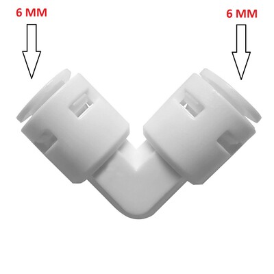 Natural Water - 5044 Fittings, 1/4” - 1/4”T, Quick Natural Water - 5044 Fittings, 1/4” - 1/4”T, Quick
