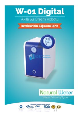 W01 Natural Water Dijital Akıllı Su Üretim Robotu