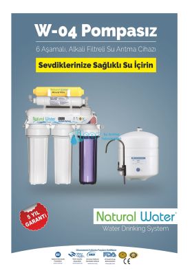 W04 Naturel Water Pompasız Su Arıtma Sistemi