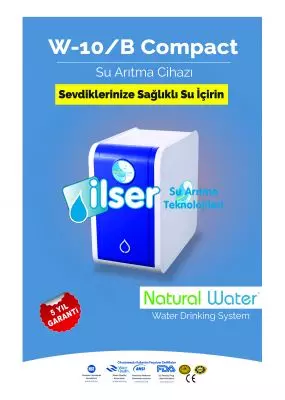 W10 B Natural Water Pompasız Su Arıtma Cihazı