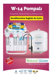 Natural Water - W14 -A Pompalı Su Arıtma Cihazı Natural Water - W14 -A Pompalı Su Arıtma Cihazı